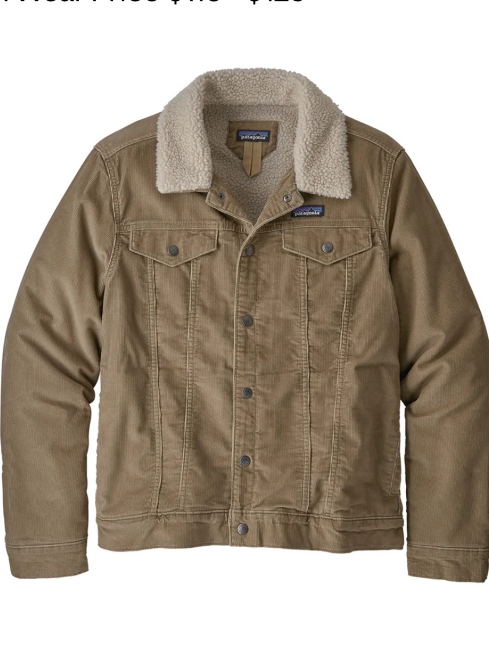 Like new Patagonia Men's Pile-Lined Trucker Jacket
